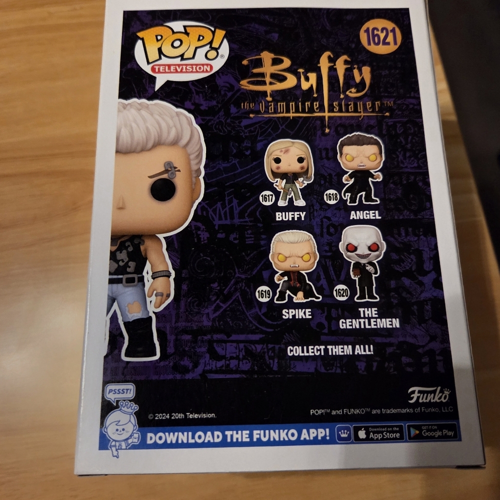 Funko Pop Television 1621 NWT Buffy Vampire Slayer Spike Barnes& Noble Exclusive - Picture 7 of 9
